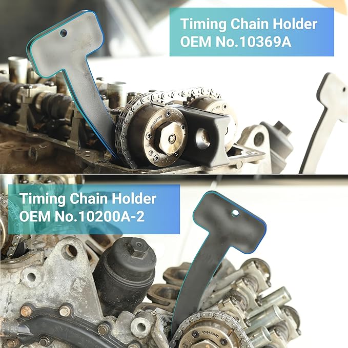 3.6 Pentastar Timing Tool Kit, 3.6L Camshaft Phaser Timing Chain Lock Tool Set Compatible with 2011 to 2019 Chrysler Dodge Jeep Ram, Replace 10200A 10202 10369A