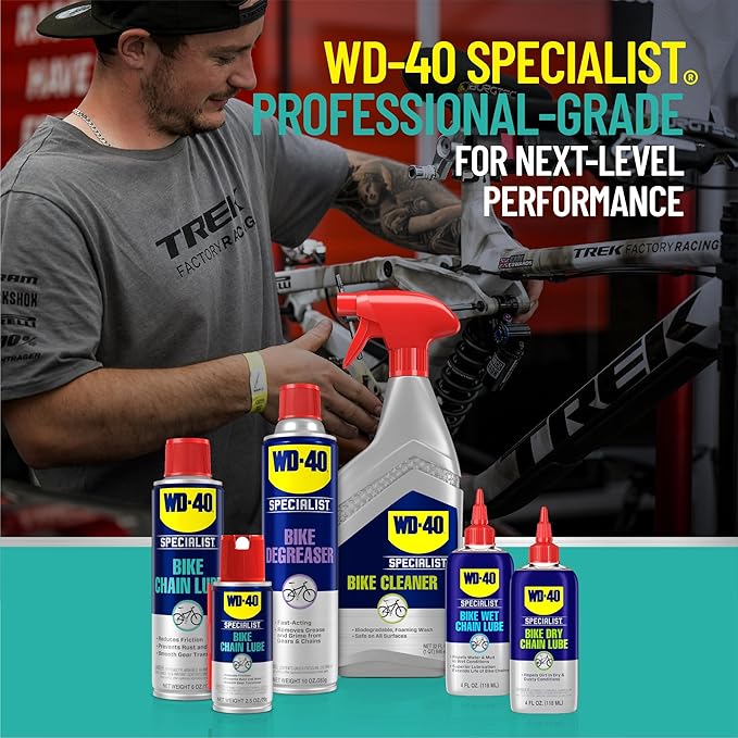 WD-40 Specialist Bike Chain Lube, 6 OZ