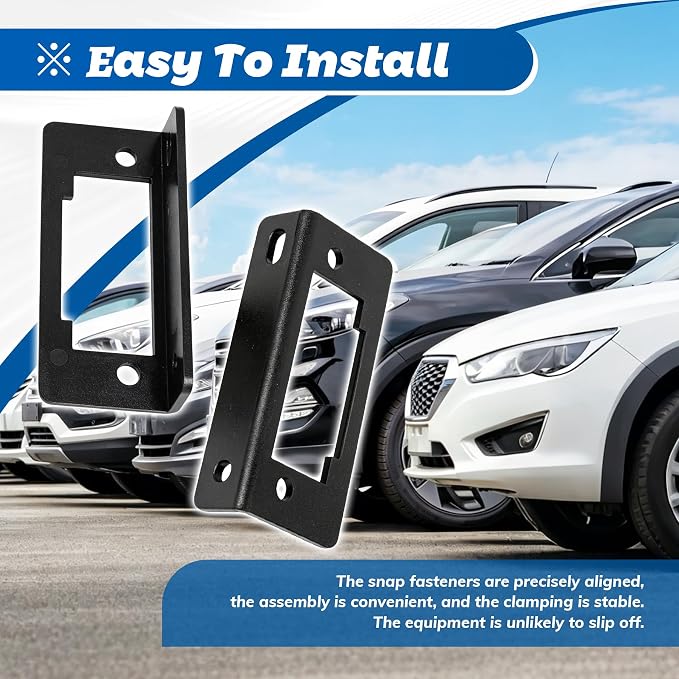 2Pcs Under Dash Mounting Brackets Replace for J1962 OBD2 OBD-II,Fit for Splitter Extension Adapter Cable