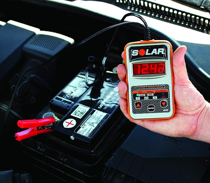 SOLAR BA7 100-1200 CCA Electronic Battery and System Tester