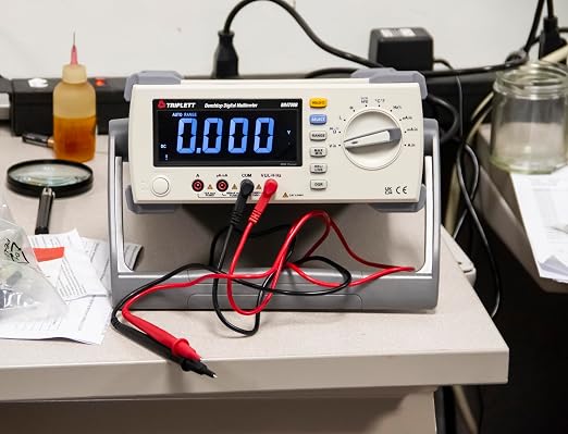 Triplett MM700B Benchtop Digital Multimeter AC Powered TRMS Meter with a Large LCD