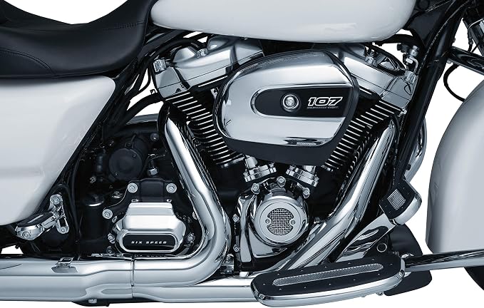 Kuryakyn 6412 Precision Transmission Shroud/Covering for Milwaukee-Eight Powerplants: 2017-19 Harley-Davidson Touring & Trike Motorcycles, Chrome