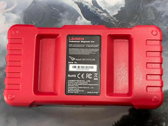 Launch Crp123 V2.0 Obd2 Scanner, 2026 Engine/Abs/SRS/Transmission Car Diagnostic Tool with Oil Reset/Throttle Adaption/SAS Relearn, Check Engine Code Reader, Lifetime Update Scan Tool