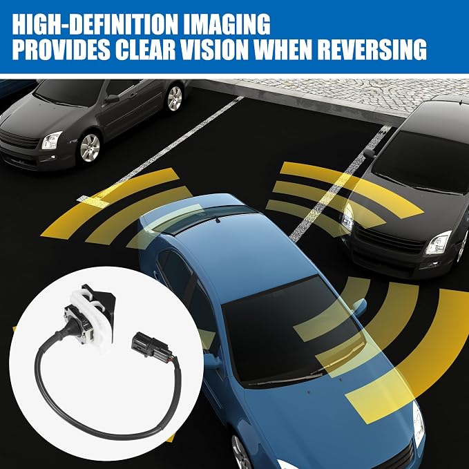ACROPIX Car Rear View Back Up Camera Wide Angle Park Assist Reverse Camera Fit for Kia Optima 2014 2015 No.957602T650/95760-2T650 - Pack of 1