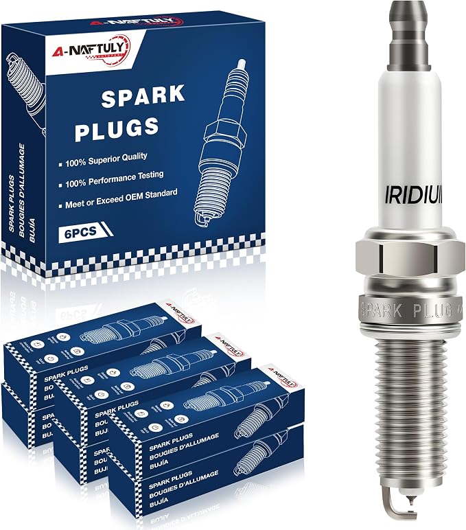 Iridium Spark Plugs 6 Pack XP5701 Fits for 2011-2021 3.6 Dodge Challenger Charger Durango Grand Caravan Journey & Jeep Grand Cherokee Wrangler & Chrysler 200 300 Town and Country & Ram 1500 V6 3.6L
