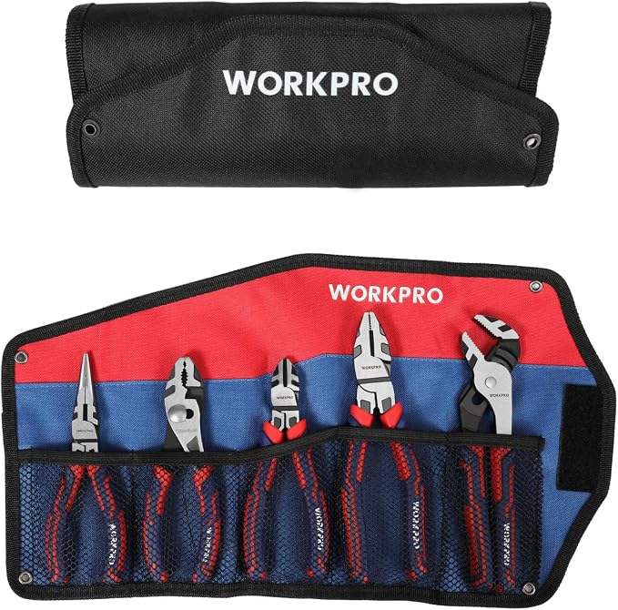 WORKPRO 5PCS Pliers Set & ARROW 4-Piece Pliers Set