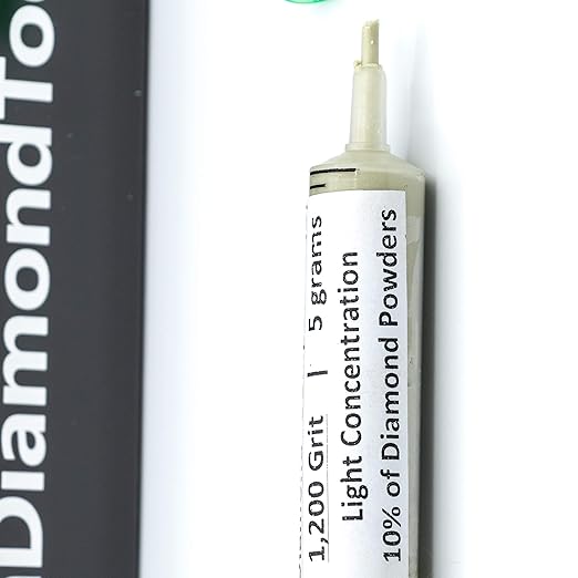 TechDiamondTools Kit of 3 Diamond Polishing Compound Polishing Paste USA Made 1200 2000 4000 Grit for Marble Glass Metal Rock Jewelry Resin Silver Gemstone with 10% of Diamond Powder