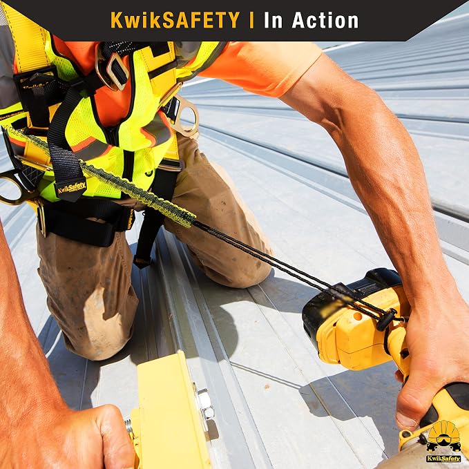 KwikSafety PINZA Lineman Side Cutting Pliers + KRAKEN Tool Lanyard Bundle