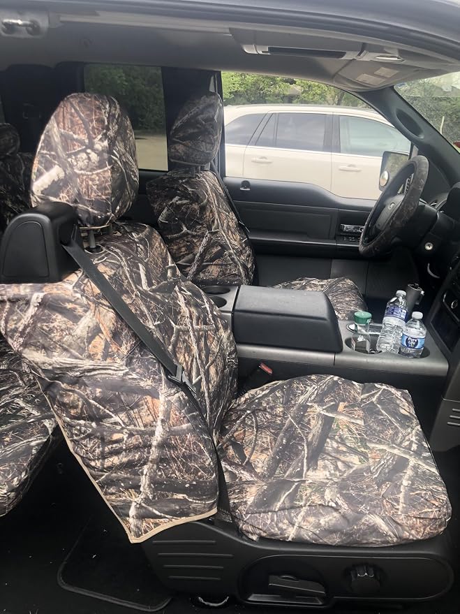 Durafit Seat Covers, Compatible with 2004-2008 Ford F150 Xcab Fronts ONLY- Durafit Exact Fit Seat Covers LostAt Endura