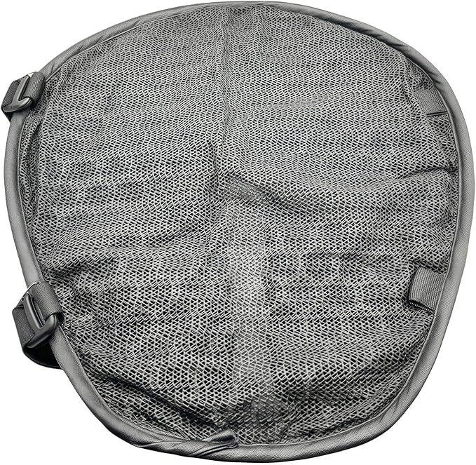 Motorcycle Gel Seat Cushion - 3D Honeycomb Shock-Absorbing Breathable Seat Cover - Waterproof & Sunscreen Bike Seat Pad