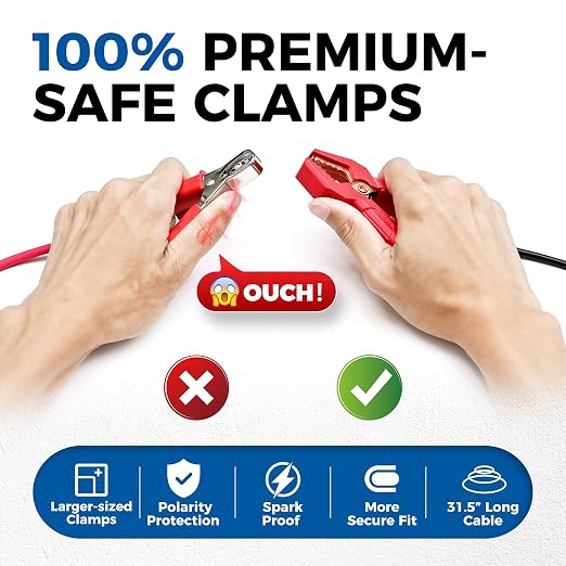 Car Battery Tester 12V 24V 100-2000CCA Lead-Acid Battery, TOPDON BT300P Alternator Tester, Load Tester, with Built-in Printer, Spark Free Metal Clamps, 10 Rolls Cash Register Thermal Paper