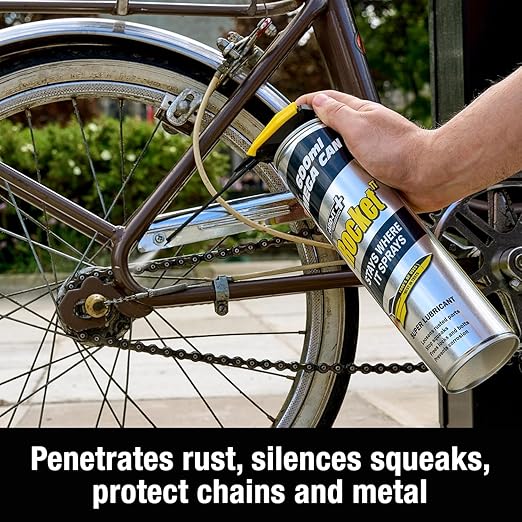 Multi-Purpose Lubricant Spray, 15.2 Fl Oz (Pack of 6) – Penetrating Oil & Anti-Corrosion Spray for Rusted Bolts, Tools, Bikes & Garden Equipment, Water-Resistant Protective Coating