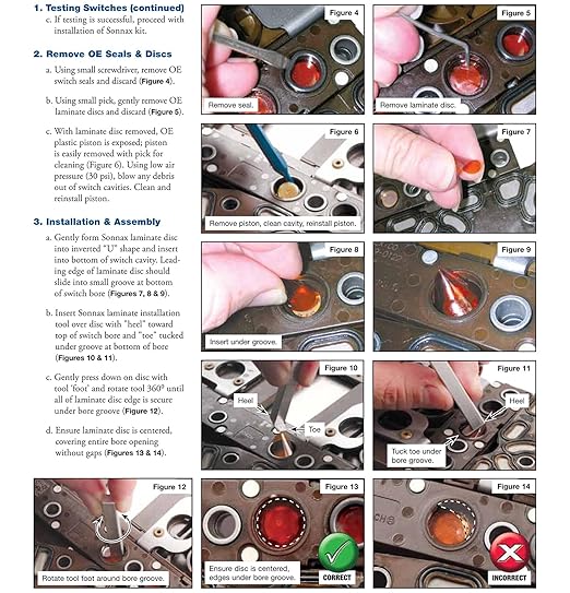 Pressure Switch Rebuild Installation Tool Kit and Pressure Switch Rebuild Kit Compatible with 6L45, 6L50, 6L80, 6L90, 6T70 (Gen. 1), 6T75 (Gen. 1) Replace for 124740-70K 124740-TL70