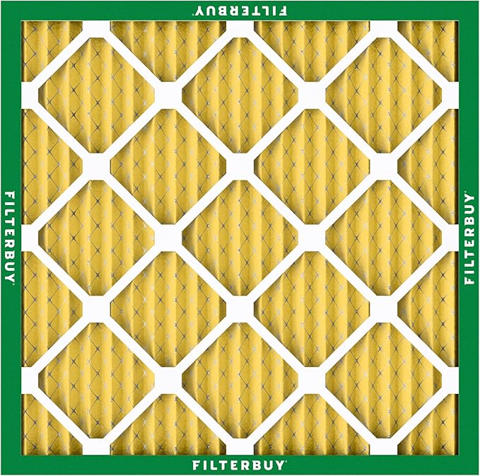 Filterbuy 16x16x1 Air Filter MERV 11 Superior Pet & Allergy Defense (3-Pack), Electrostatic Pleated HVAC AC Furnace Filters Replacement (Actual Size: 15.75 x 15.75 x 0.75)