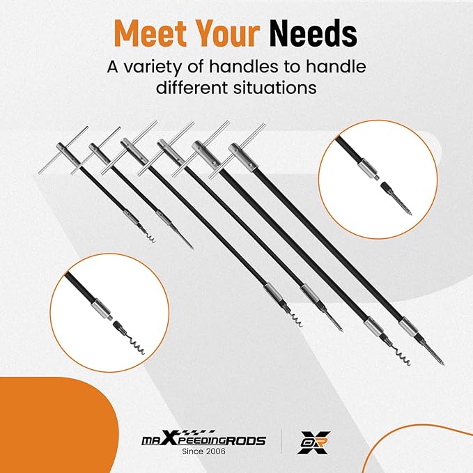 maXpeedingrods 23pcs Packing Extractor Set, Steel Alloy Packing Puller Tool Set, Flexible Shaft Corkscrew Packing Pulling Hook Sets, Gland Packing Extraction Removal Kit with Toolbox