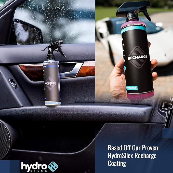Recharge Interior Ceramic Coating (16oz) | All-Purpose Interior Cleaner & Protectant | Quick Detailer for Plastic, Vinyl & Leather | UV Protection for Cars, Trucks & SUVs