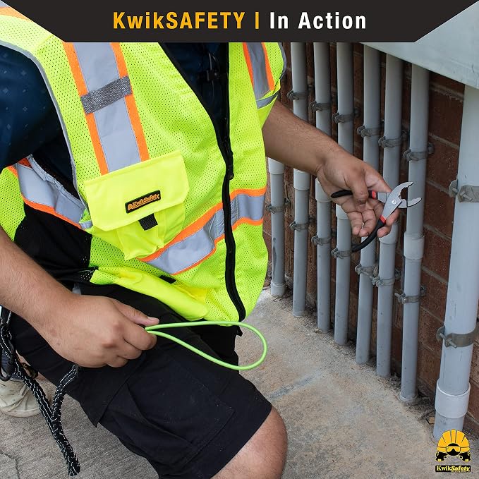 KwikSafety PINZA Lineman Pliers + Octopus Tool Lanyards (3pk) Bundle