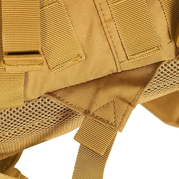 Seibertron Roving Motorcycle Riding Street Dirt Bike Waterproof Rucksack Backpack with Raincover (Khaki)