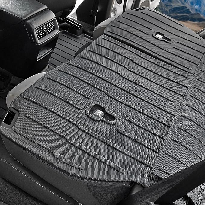 Cargo Liner Backrest Mats for Honda CRV 2026 2025 2024 2023 Car Mat Accessories, All Weather TPE Trunk Cargo Liner SeatBack Mat for CR-V Gas Hybrid(Backrest Mats+Trunk Mat)