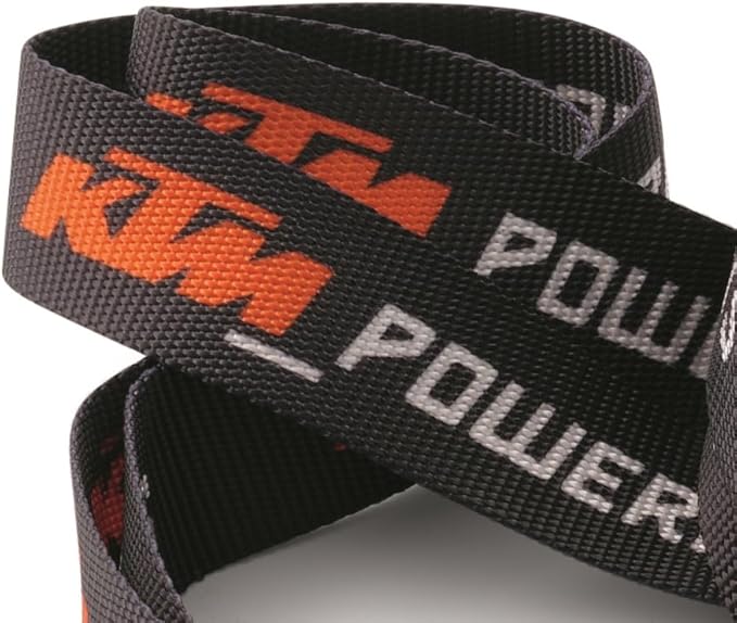 Premium KTM Soft Tie Downs with Ratchet and Clip Hooks (2 Pack), U6910048