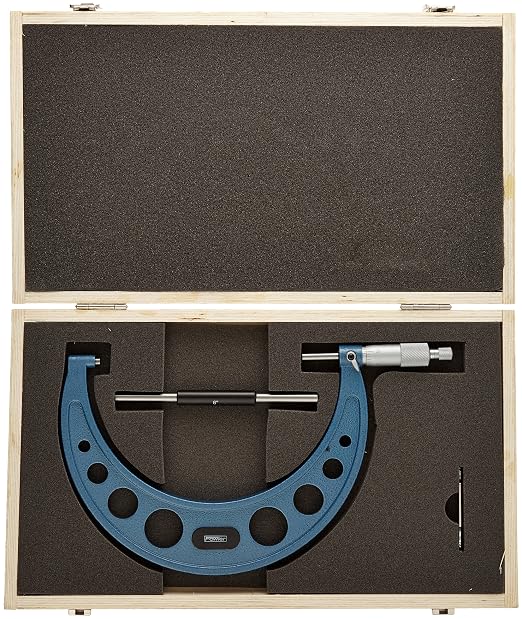 Fowler 52-240-007-1, Outside Inch Micrometer With 6-7" Measuring Range