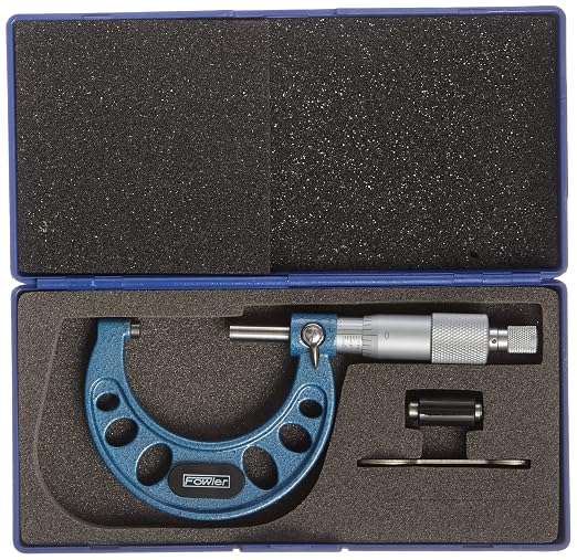 Fowler 52-240-102-1, Outside Inch Micrometer with 1-2" Measuring Range