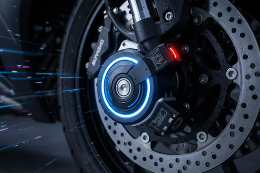 Smart Motorcycle Locks with Alarm Systems