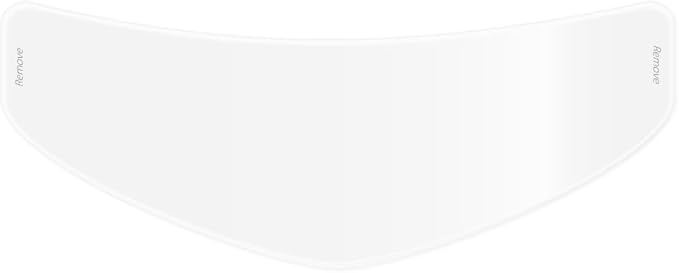 Universal Anti-Fog Film for Motorcycle Helmet Shield (3.7" x 10.6"), Visor Insert, Helmet Lens Sticker Anti-fog Shield Film - Made in Korea