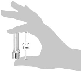 Williams JHWBMD-607 SUPERTORQUE 3/8-Inch Drive Deep Metric 6 Point Socket 7mm Size, High-Polished Chrome Finish, Designed for Maximum Engagement on 6-Point Fasteners