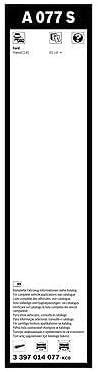 BOSCH 3397014077 AeroTwin OE Replacement Wiper Blades Driver & Passenger Side - Set of 2 (30" & 20")