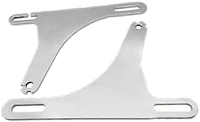 Adjustable Driver/Passenger Seat Backrest Component:Fixed Mounts (Street Bob 01-17/Fat Bob 01-17/Dyna 01-17(Chrome))