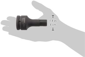Williams JHW35819 3/4-Inch Drive Impact Hex Bit Driver, 19mm , Black