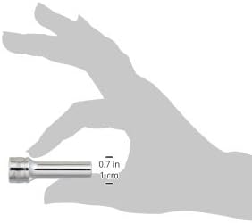 Williams JHWBMD-608 SUPERTORQUE 3/8-Inch Drive Deep SAE 6 Point Socket 8mm Size, High-Polished Chrome Finish, Designed for Maximum Engagement on 6-Point Fasteners