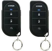 Two Viper 7146V 1-Way 4 Button Replacement Remotes