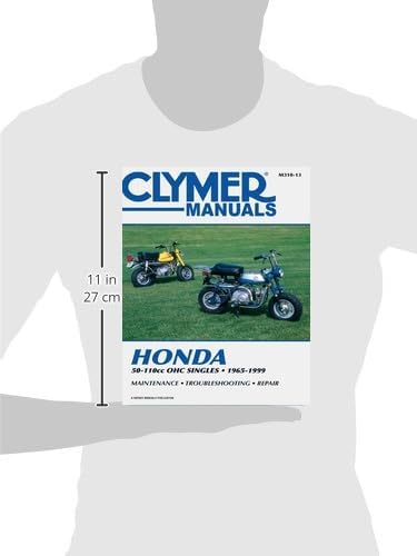 Clymer Honda 50-110cc OHC Singles, 1965-1999: Service, Repair, Maintenance (Clymer Motorcycle)
