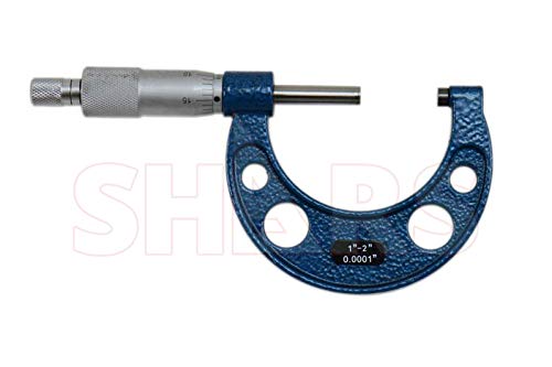 Shars 1-2" x 0.0001" Outside Micrometer 303-2604 P)