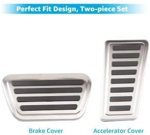 Motrobe Dodge Ram 1500 Pedal Covers and Dodge Ram 1500 2500 3500 Center Console Organizer Tray