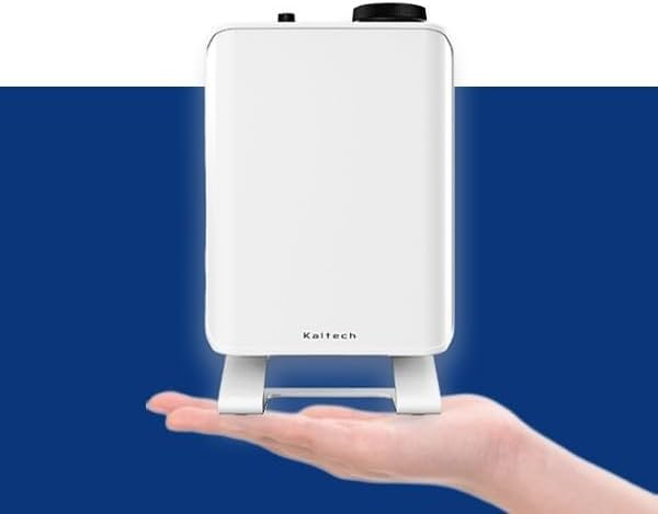 Kaltech Mini KL-E01 Photocatalytic Air Purifier, Made in Japan, Washable Reusable Filter, Quiet, For Desktop, Small Room, Remove Odor, Allergen, Mold, Smoke, VOC, Pollen, Pet Allergies, up to 200sqft