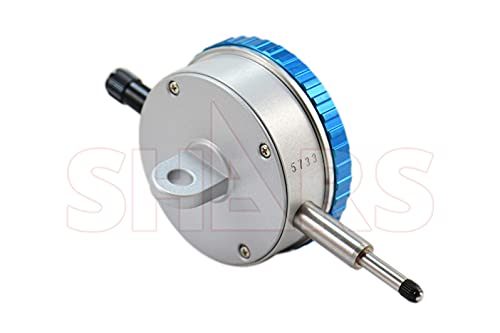Shars High Precision Dial Indicator White, 0-10mm x .01mm 303-3110 P]