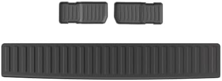 powoq 2nd Under Seat Storage Mat Compatible with 2022-2025 Ford Maverick Rear Bumper Step Pad Fuel Under Seat Organizer Liner Replacement for 2022-2025 Ford Maverick Accessories