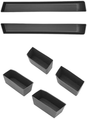 Door Side Storage Box Compatible with 2022-2026 Chevy Silverado GMC Sierra 1500 Center Console Shifter Storage Box Replacement for 2022-2026 Chevy Silverado Accessories