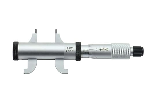 Shars 0.2-2.2" Inside Micrometer 0.00024" Accuracy, 0.001" Graduation 303-2100 P
