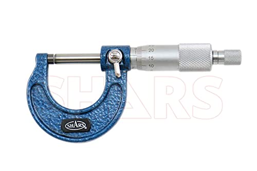 Shars 0-25mm x 0.01mm Outside Micrometer 303-2625 P)