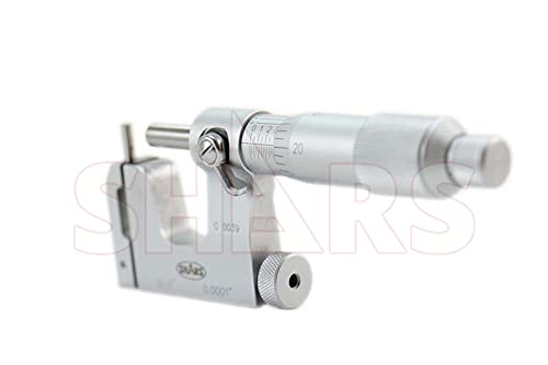 Shars 0-1" Multi Anvil Micrometer, .0001" Graduation 303-2304 P