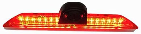 Brake Light Backup Camera for F O R D with 7 inch Clip-on Mirror Monitor (Ford Transit Van Without Monitor)