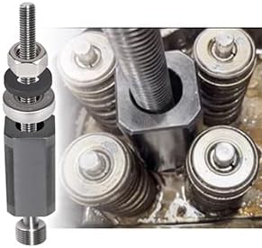 9U-6891 Injector Sleeve Cup Remover & Installer Tool 6pcs Kit Compatible with CAT Caterpillar 3406E C10 C12 C15 C16 C18 Engine Heavy Duty Steel Tools