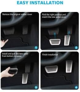 Motrobe Dodge Ram 1500 Pedal Covers and Dodge Ram 1500 2500 3500 Center Console Organizer Tray