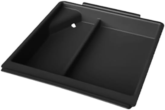 Car Central Control Armrest Storage Box Center Console Organizer Tray Storage Box For Porsche Cayenne 2024-2026 Interior Accessories Gear Shift Panel Storage Tray Insert Box (Style 1 Black)