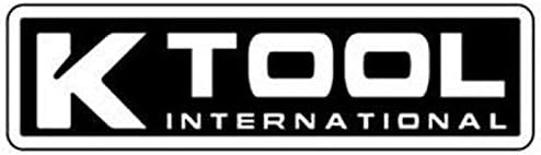 K Tool International 22047 Socket Set with 3/8" Drive for Garages, Repair Shops and DIY, Metric, SAE, 6-Point, Heat-Treated, Chrome Vanadium Steel, Molded Case, Pro-Ratchet, (2) Extensions, 47 Piece