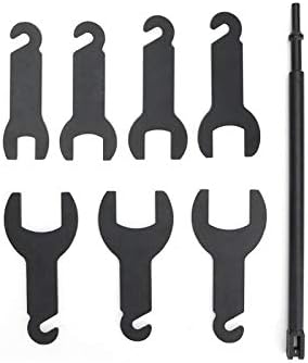 43300 Pneumatic Fan Clutch Wrench Set Removal Tool Kit Gear Assisted Positioning Tool for Ford GM Chrysler by Lucky Seven